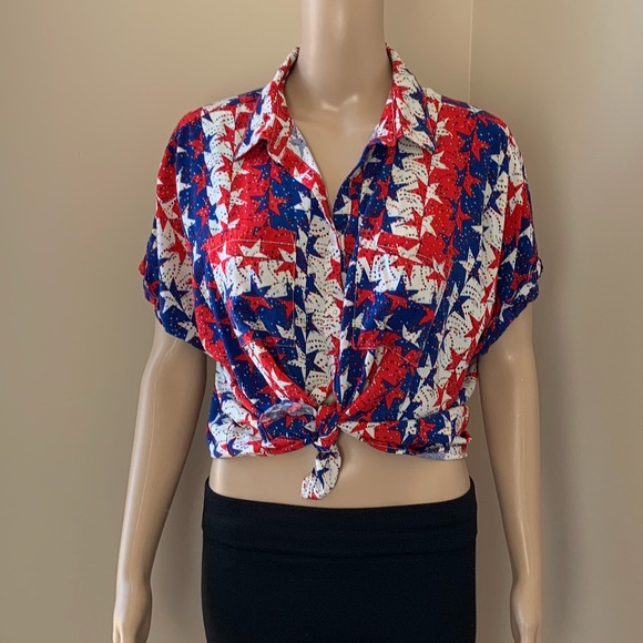 Lularoe Amy Button Up Dolman Top Small - Picture 6 of 8